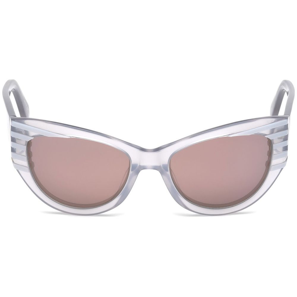 Graue Sonnenbrille aus Kunststoff