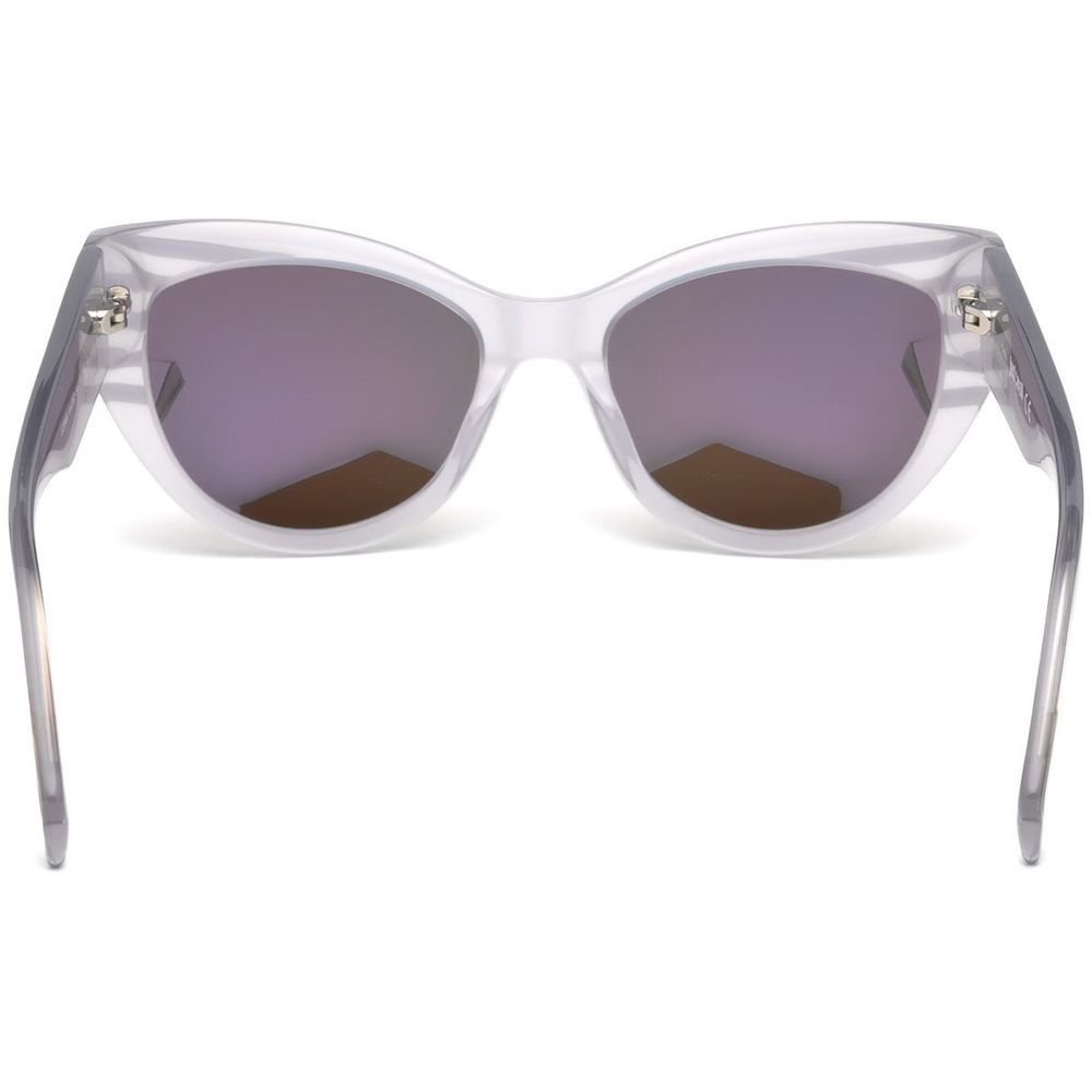 Graue Sonnenbrille aus Kunststoff