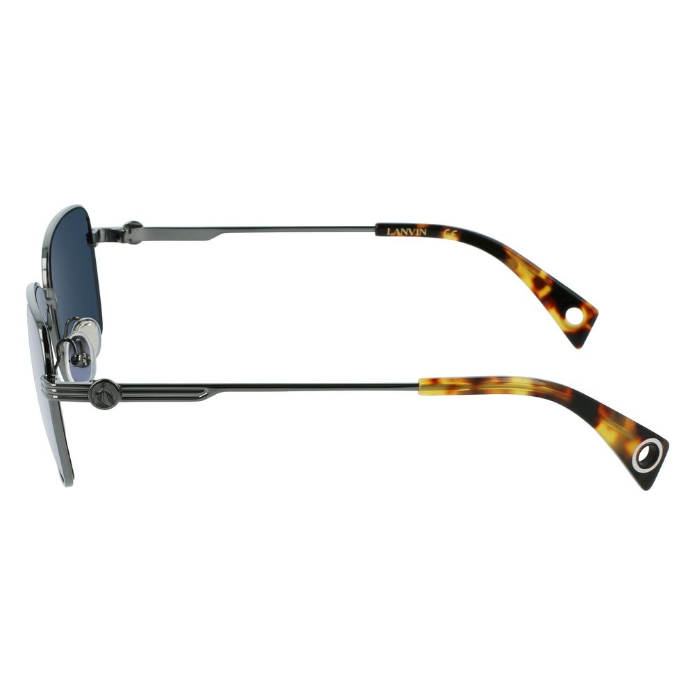 Graue Sonnenbrille aus Metall