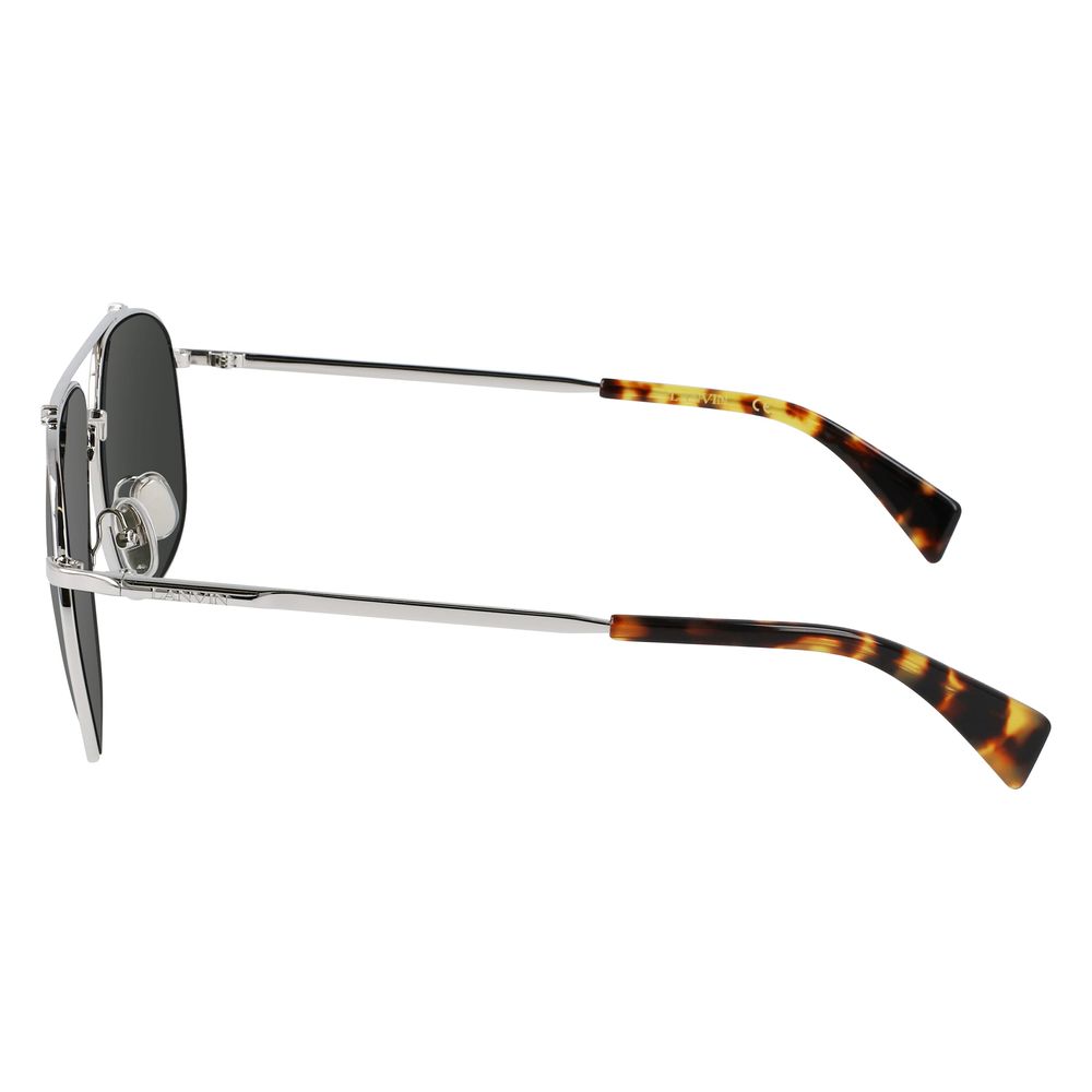 Graue Sonnenbrille aus Metall