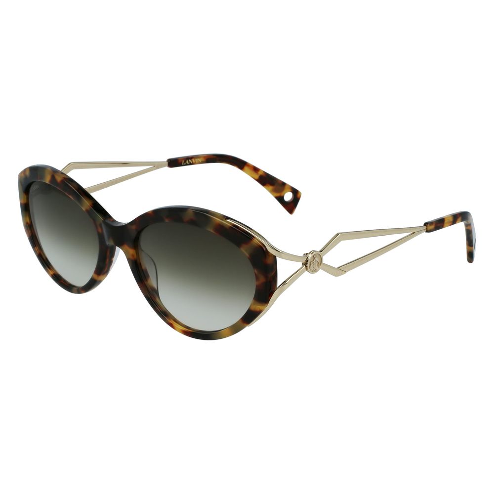 Braune Acetat-Sonnenbrille