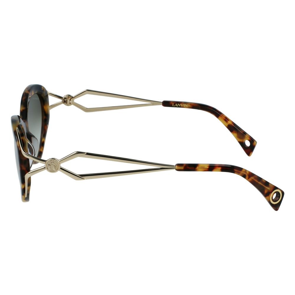Braune Acetat-Sonnenbrille