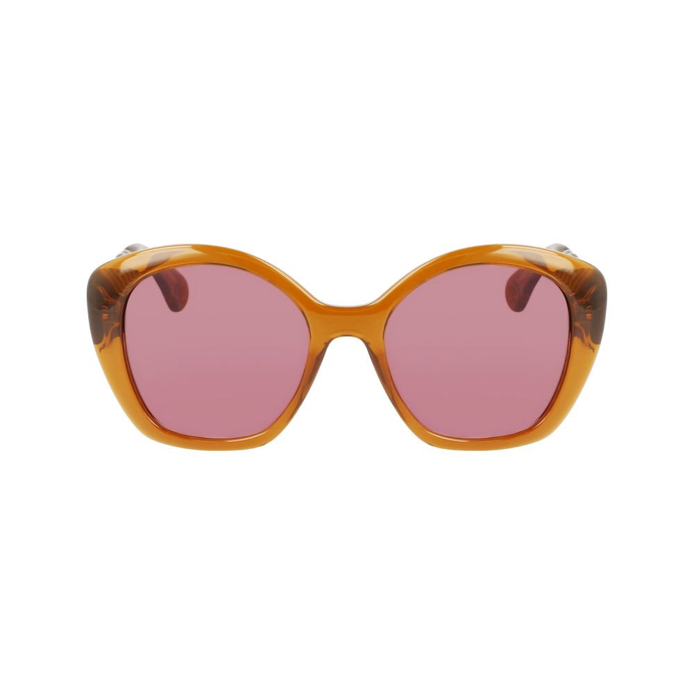Braune Sonnenbrille mit Bio-Injektion