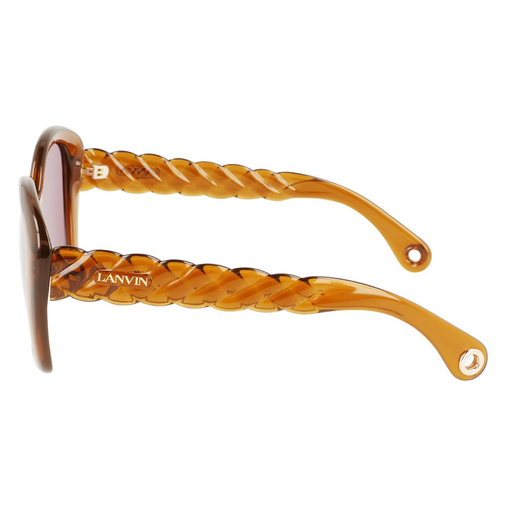 Braune Sonnenbrille mit Bio-Injektion