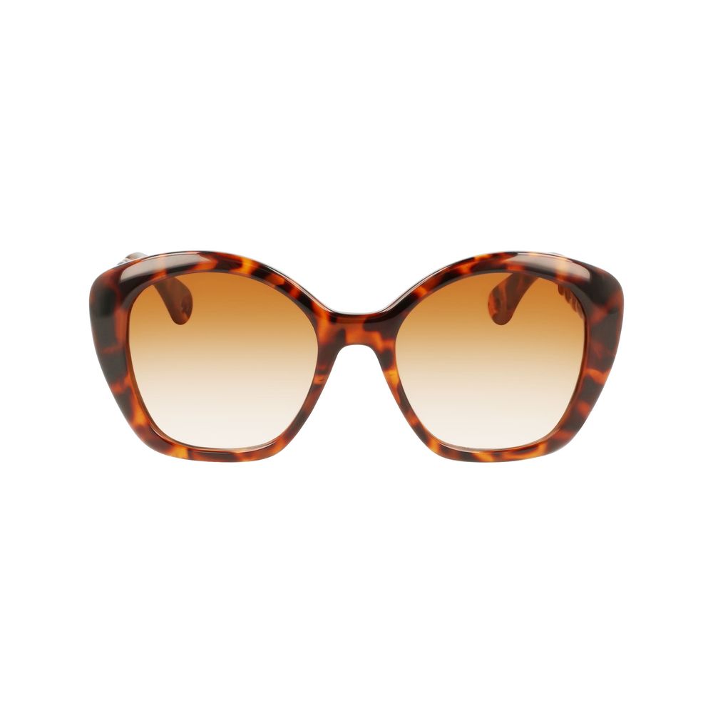 Braune Sonnenbrille mit Bio-Injektion