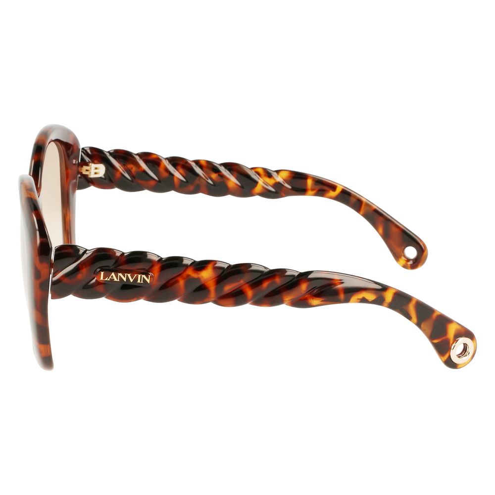 Braune Sonnenbrille mit Bio-Injektion