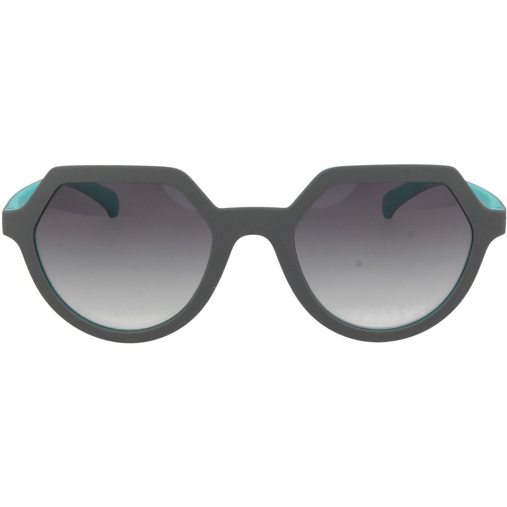 Schwarze Sonnenbrille aus Kunststoff