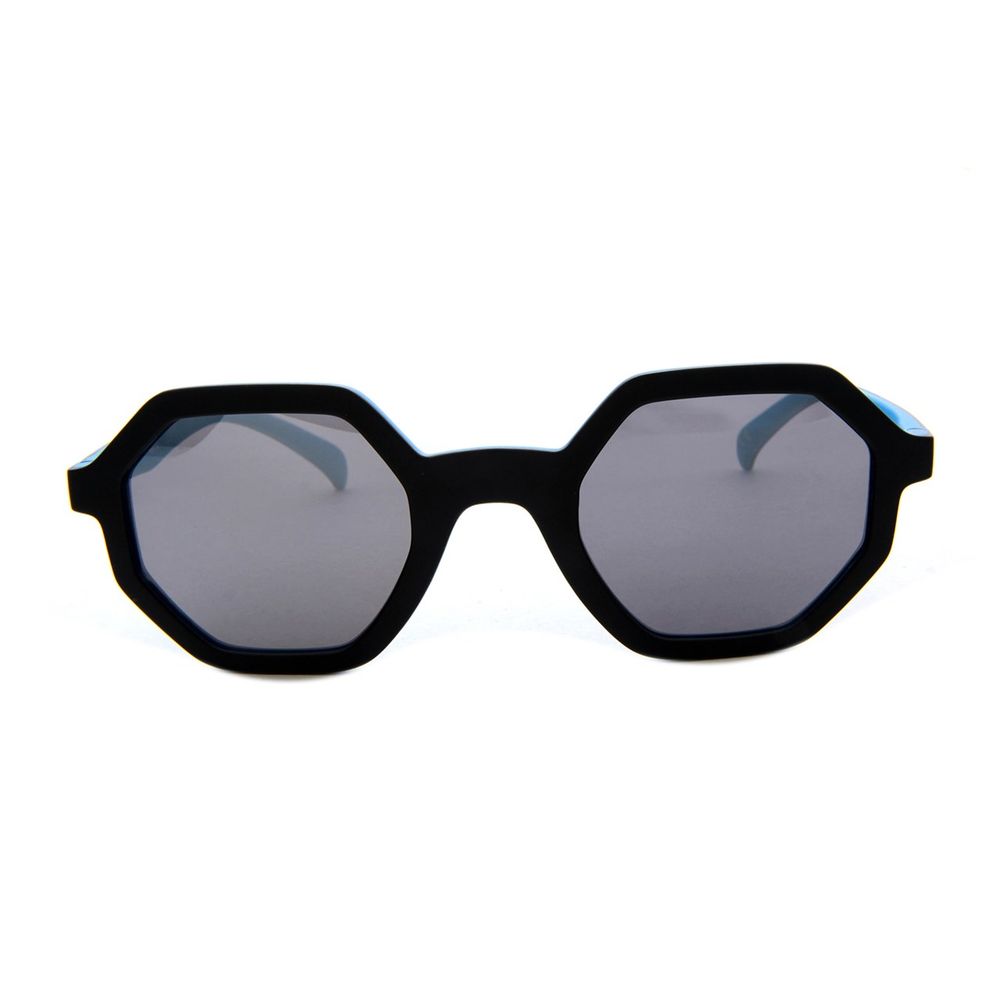 Schwarze Sonnenbrille aus Kunststoff