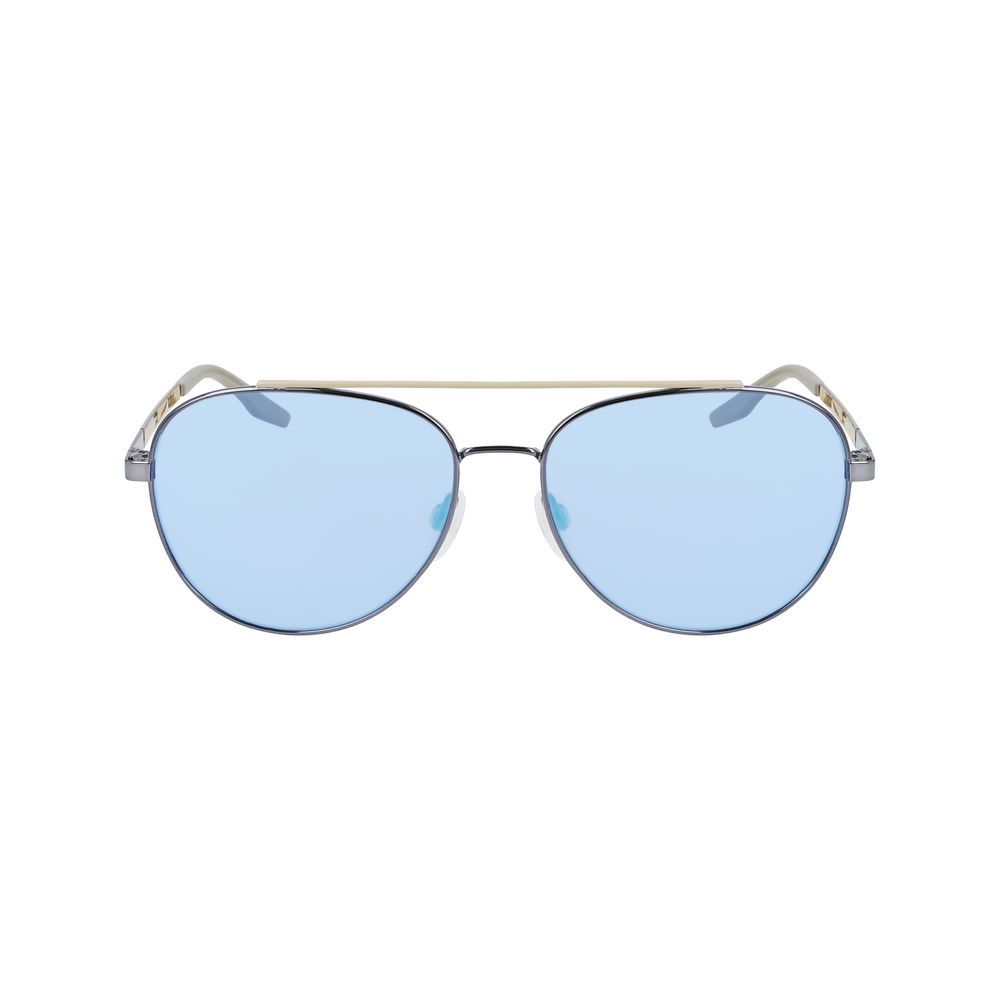 Graue Sonnenbrille aus Metall