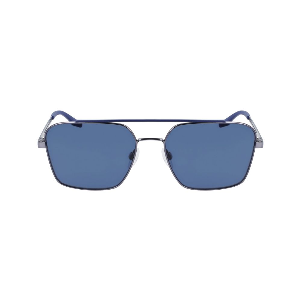 Graue Sonnenbrille aus Metall