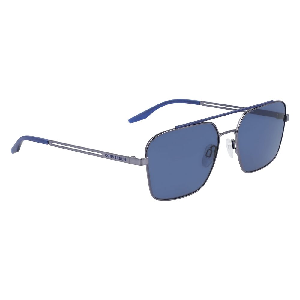 Graue Sonnenbrille aus Metall