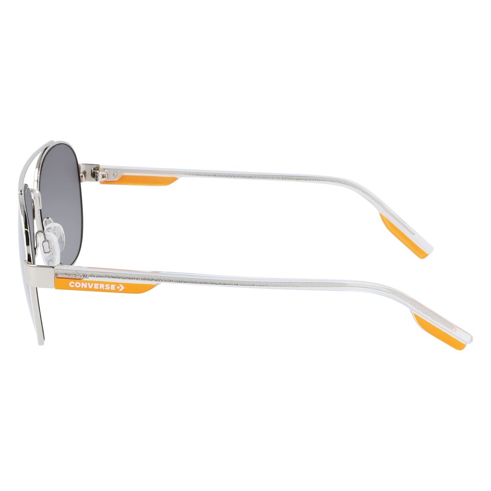 Weiße Metallsonnenbrille