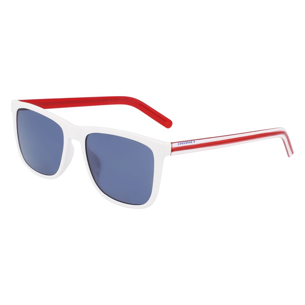 Weiße Sonnenbrille mit Spritzguss-Optik