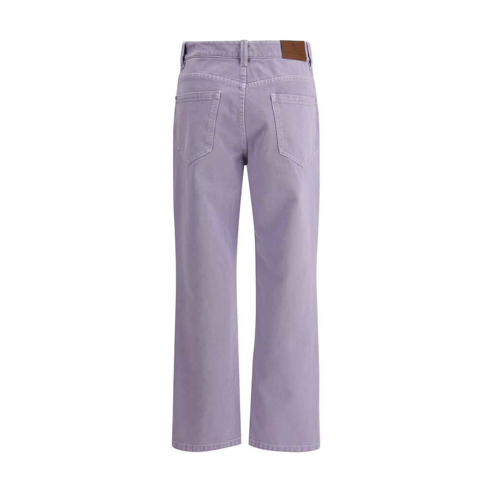 Gerade gefärbte Jeans