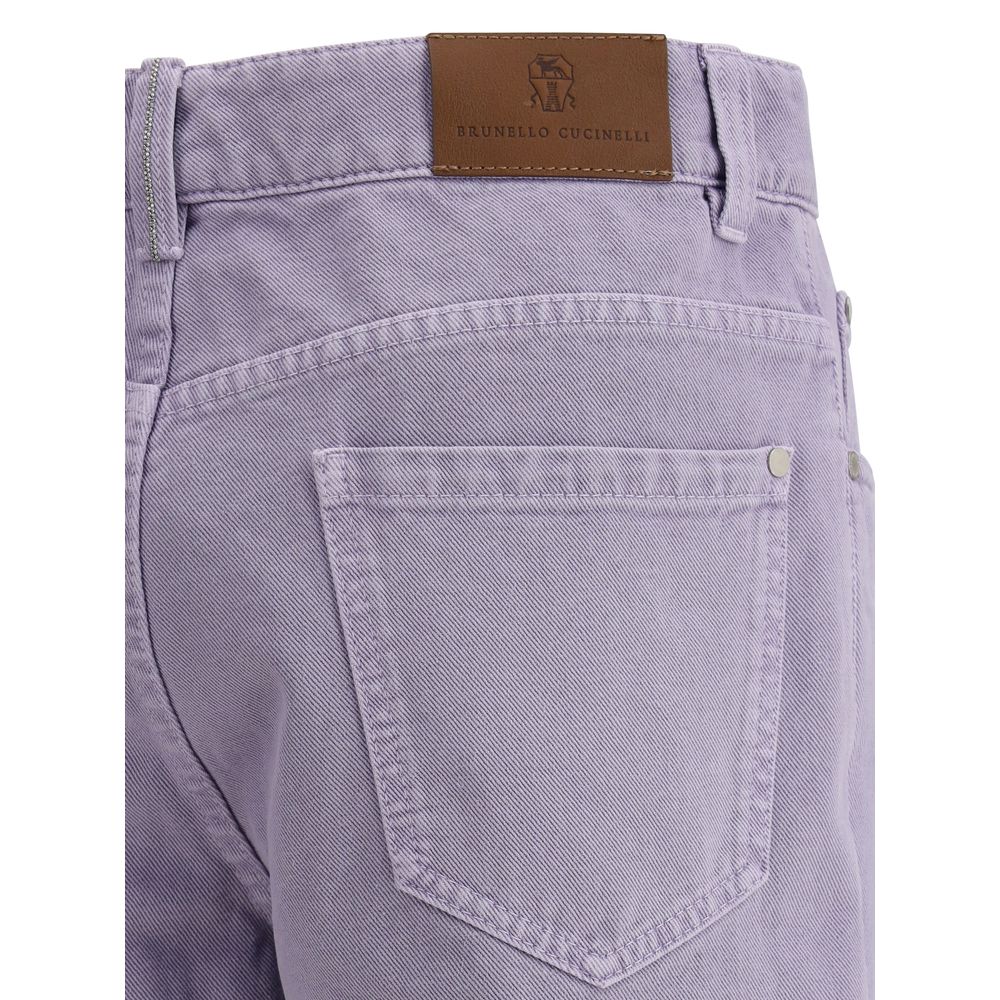 Gerade gefärbte Jeans