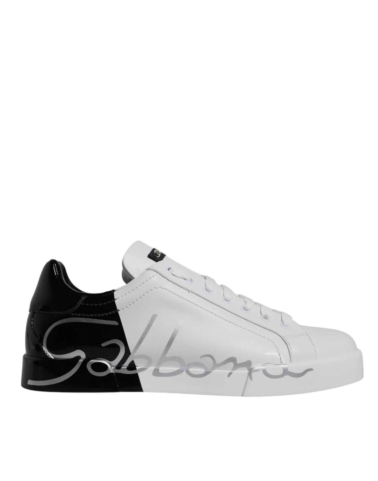 Portofino Sneaker mit weißem und schwarzem Logo