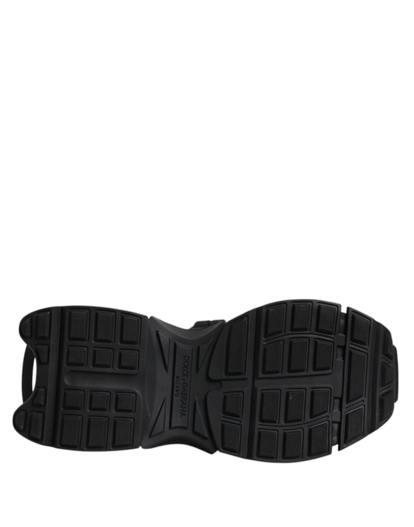 Schwarze Low Top Space Schnür-Sneakers