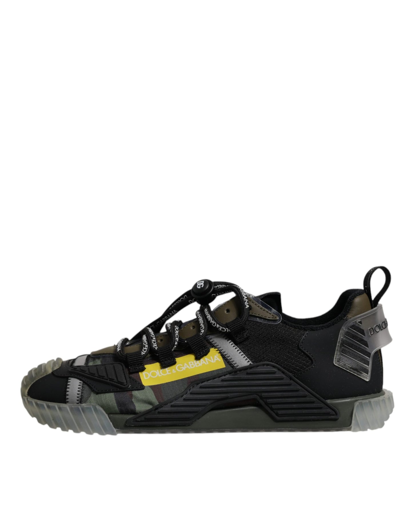 Schwarz Grün Camo NS1 Low Top Sneakers Schuhe