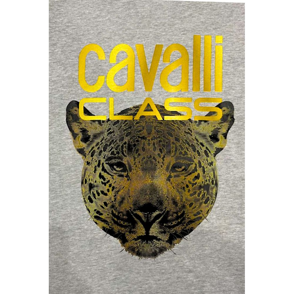 Gray Polyester Men Hoodie
