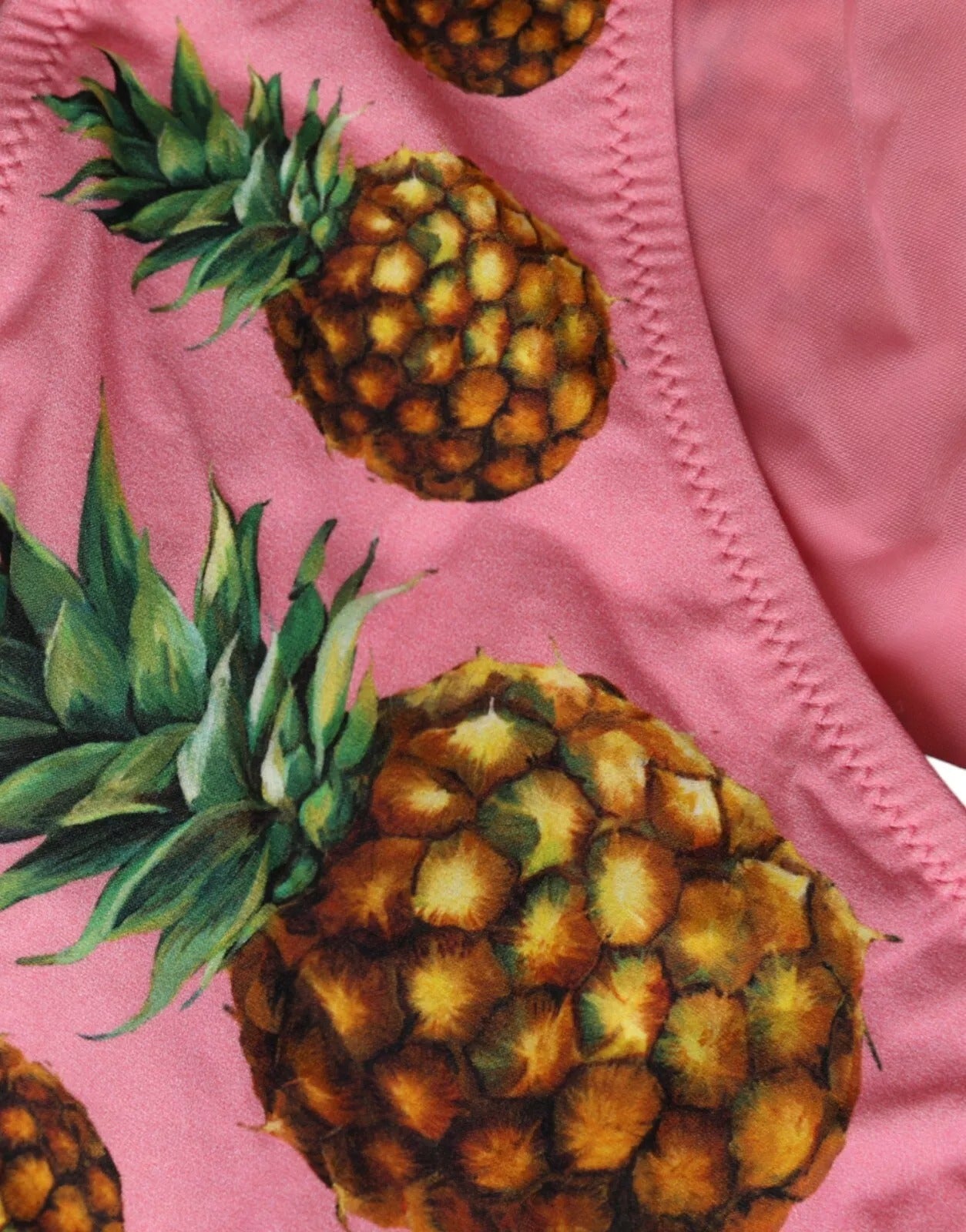 Pink Ananas Badeanzug Bikini Bottom Bademode