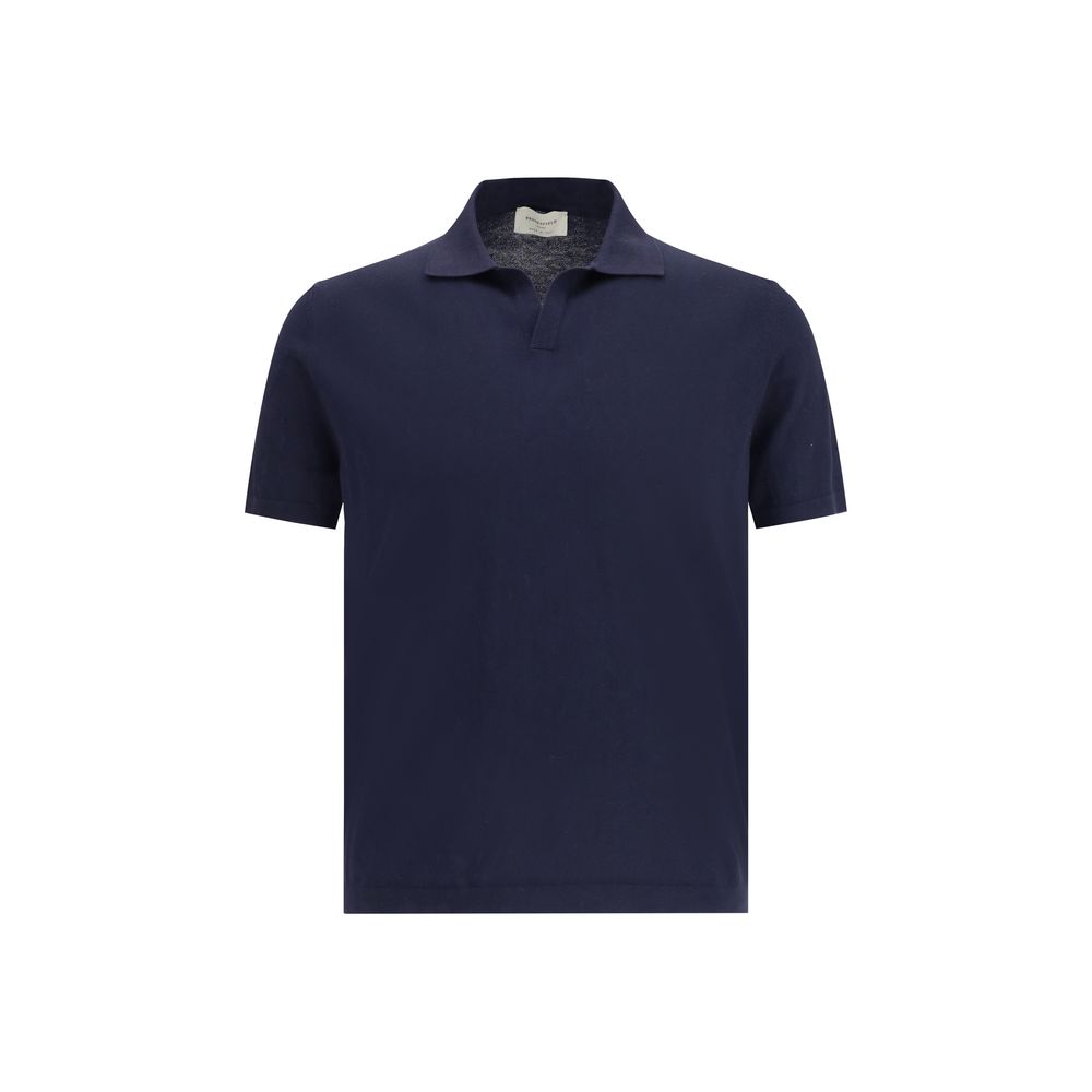 Strick-Poloshirt