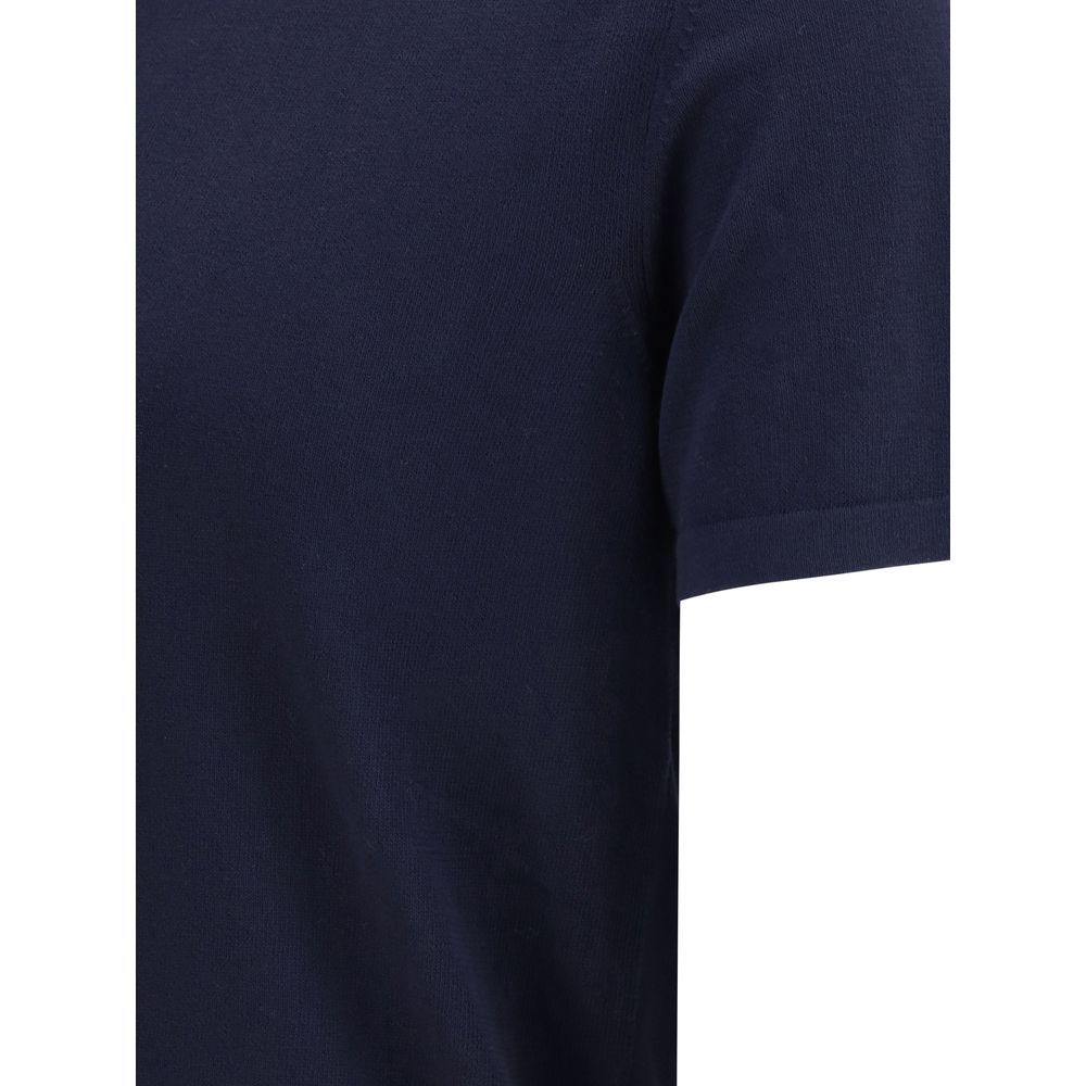 Strick-Poloshirt