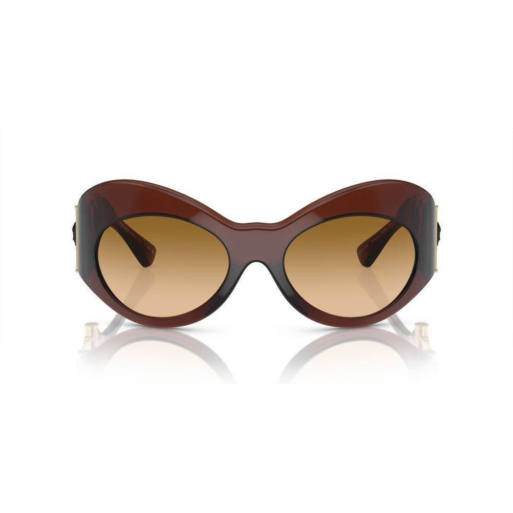 Braune Acetat-Sonnenbrille