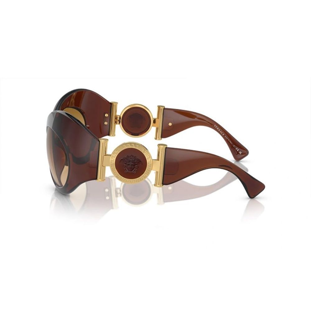 Braune Acetat-Sonnenbrille