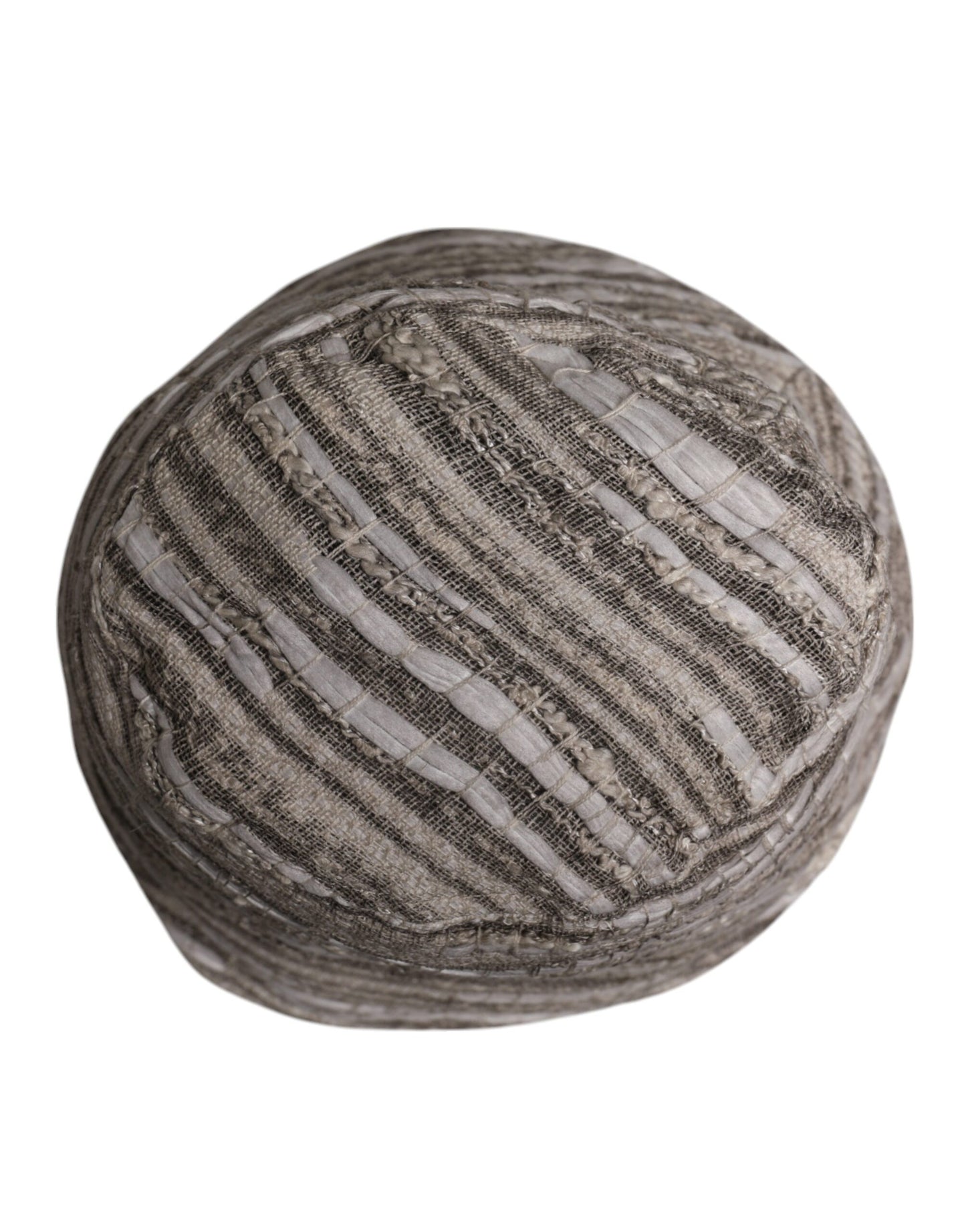 Bucket Cap aus Baumwolle mit mehrfarbigen Streifen