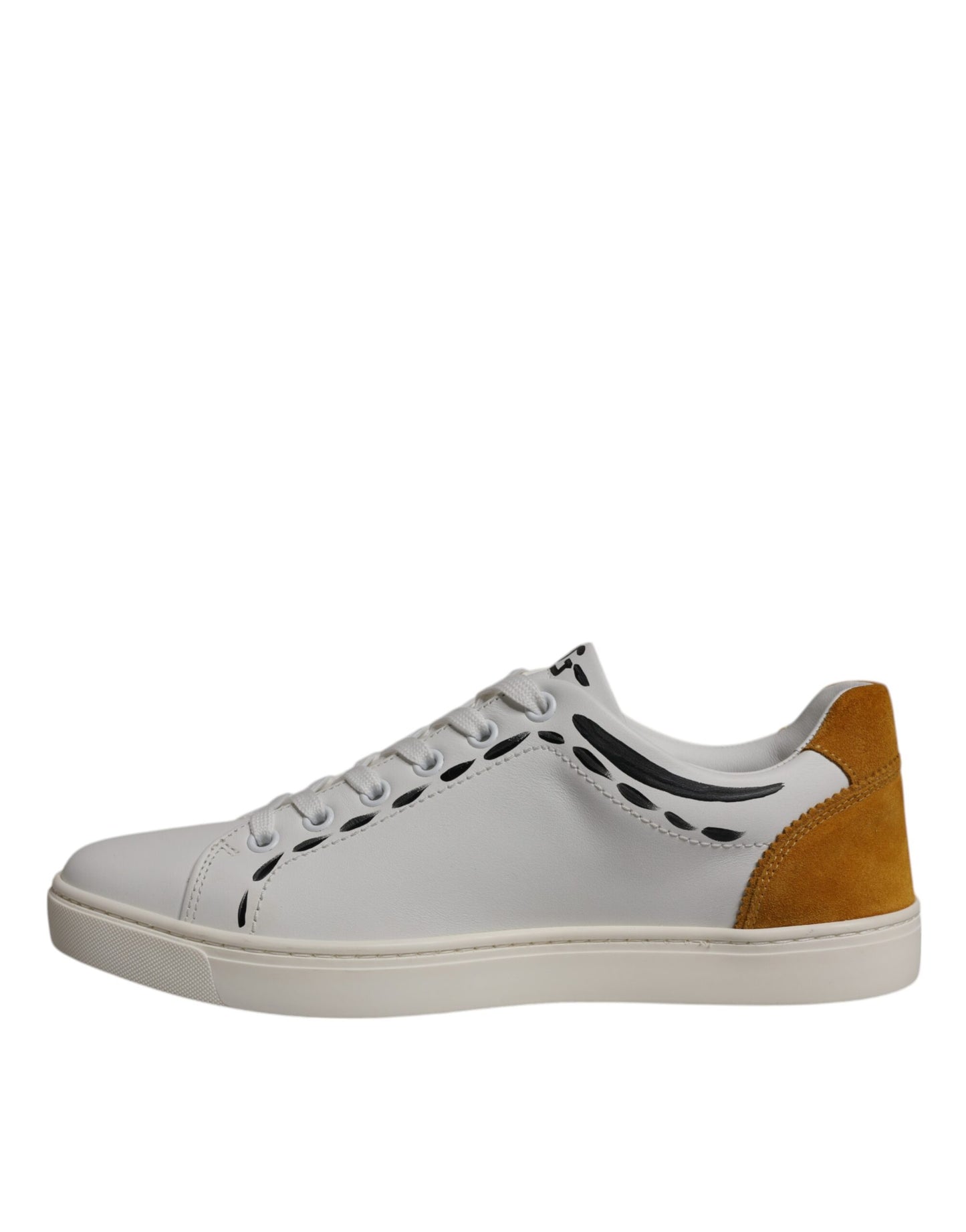 Weiße Wildleder Low Top Sneakers Schuhe
