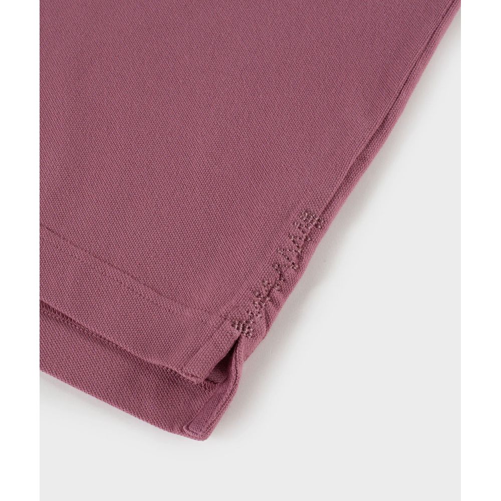 Rosa Poloshirt aus Baumwolle