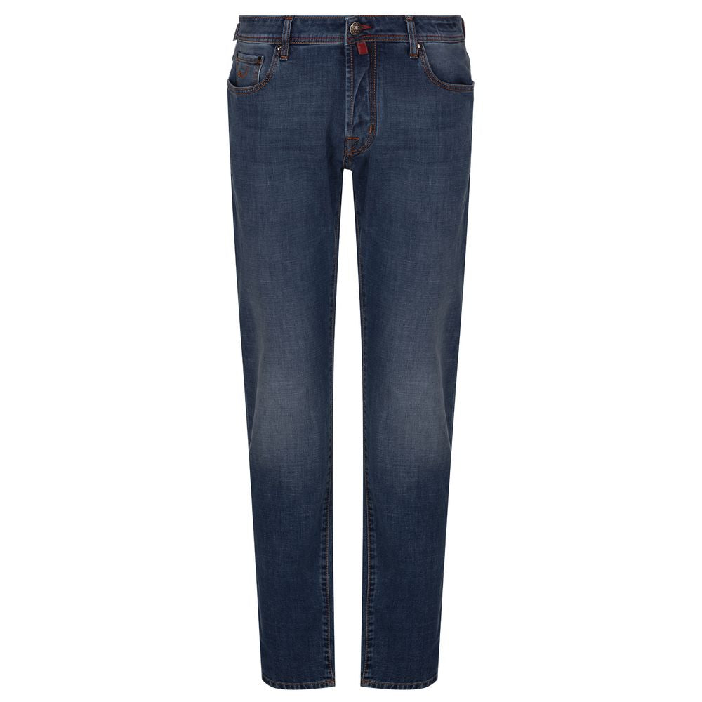 Blaue Jeans und Hose aus Baumwolle