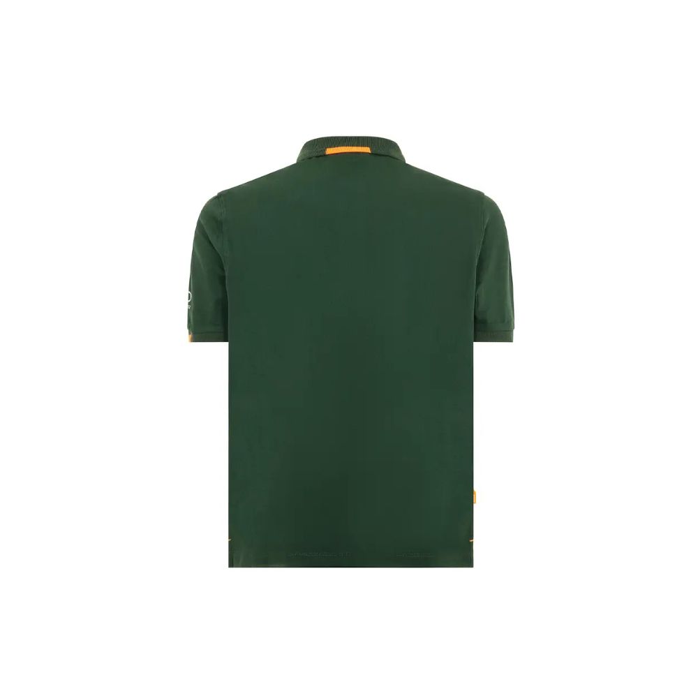 Grünes Poloshirt aus Baumwolle