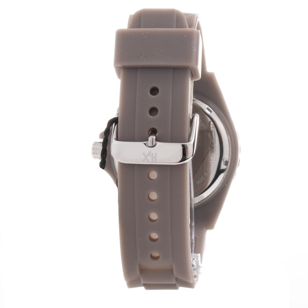 Graue Gummiuhr