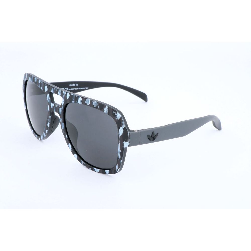 Schwarze Acetat-Sonnenbrille