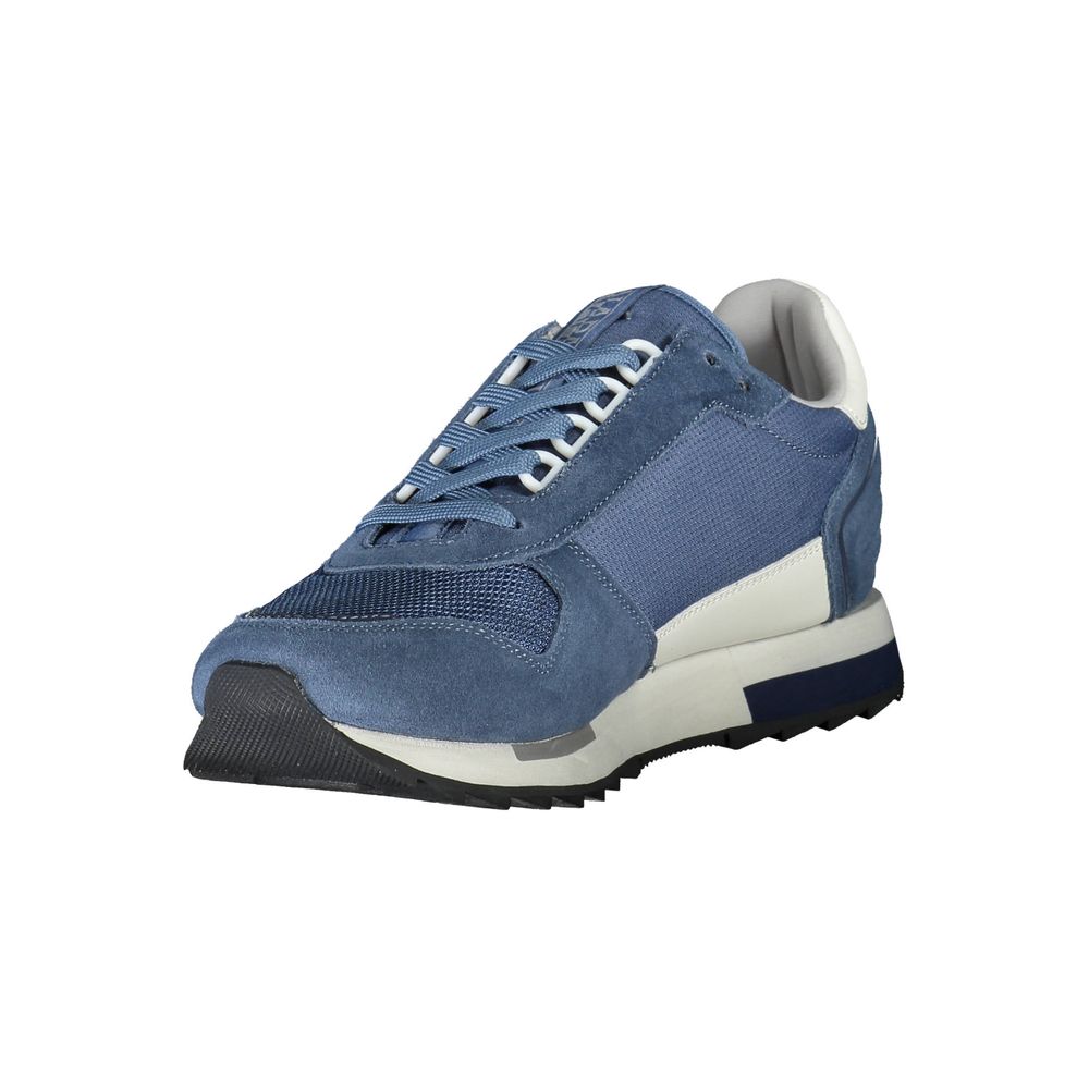 Blaue Polyester Herren Sneaker