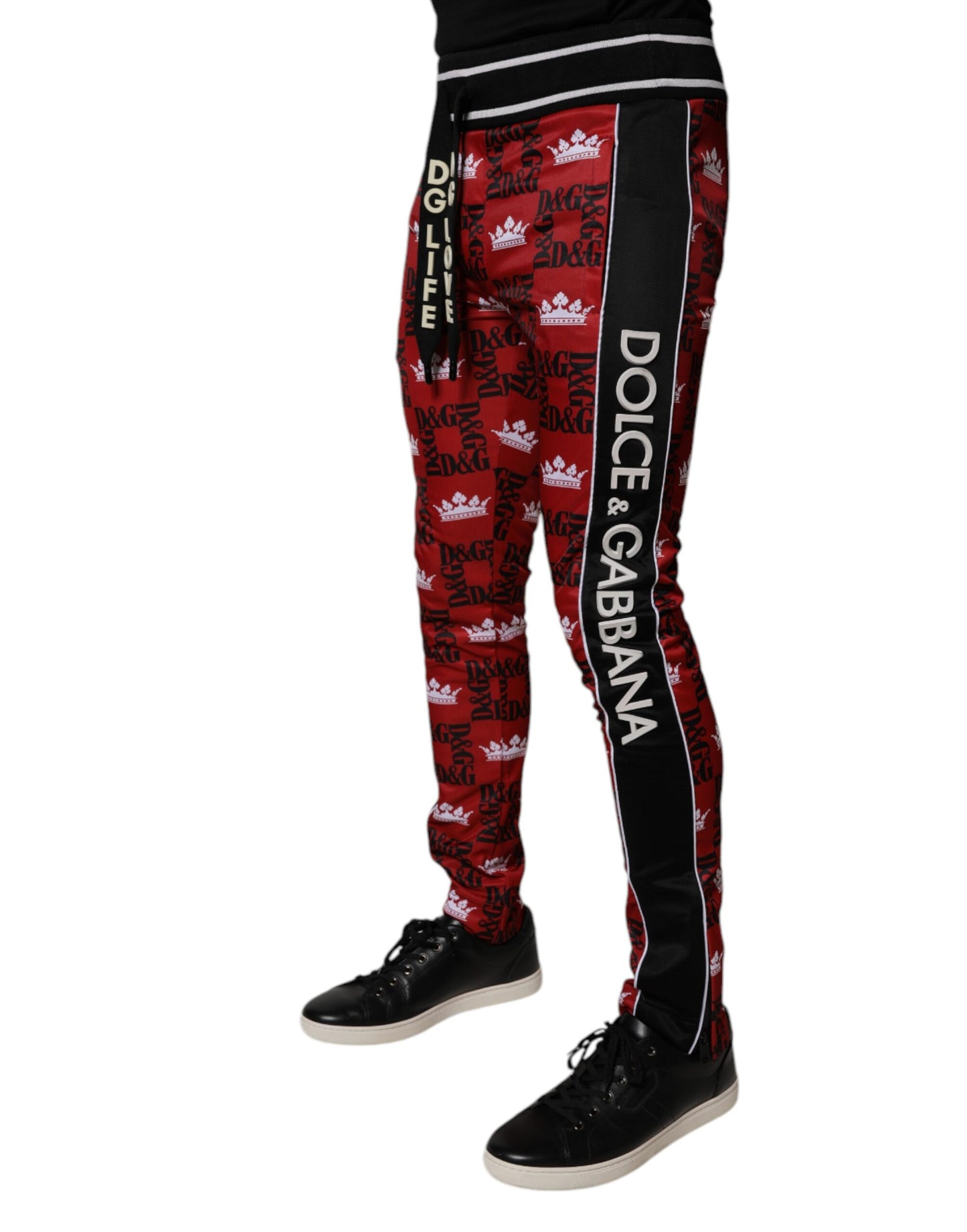Red Crown Logo Monogramm Herren Jogginghose