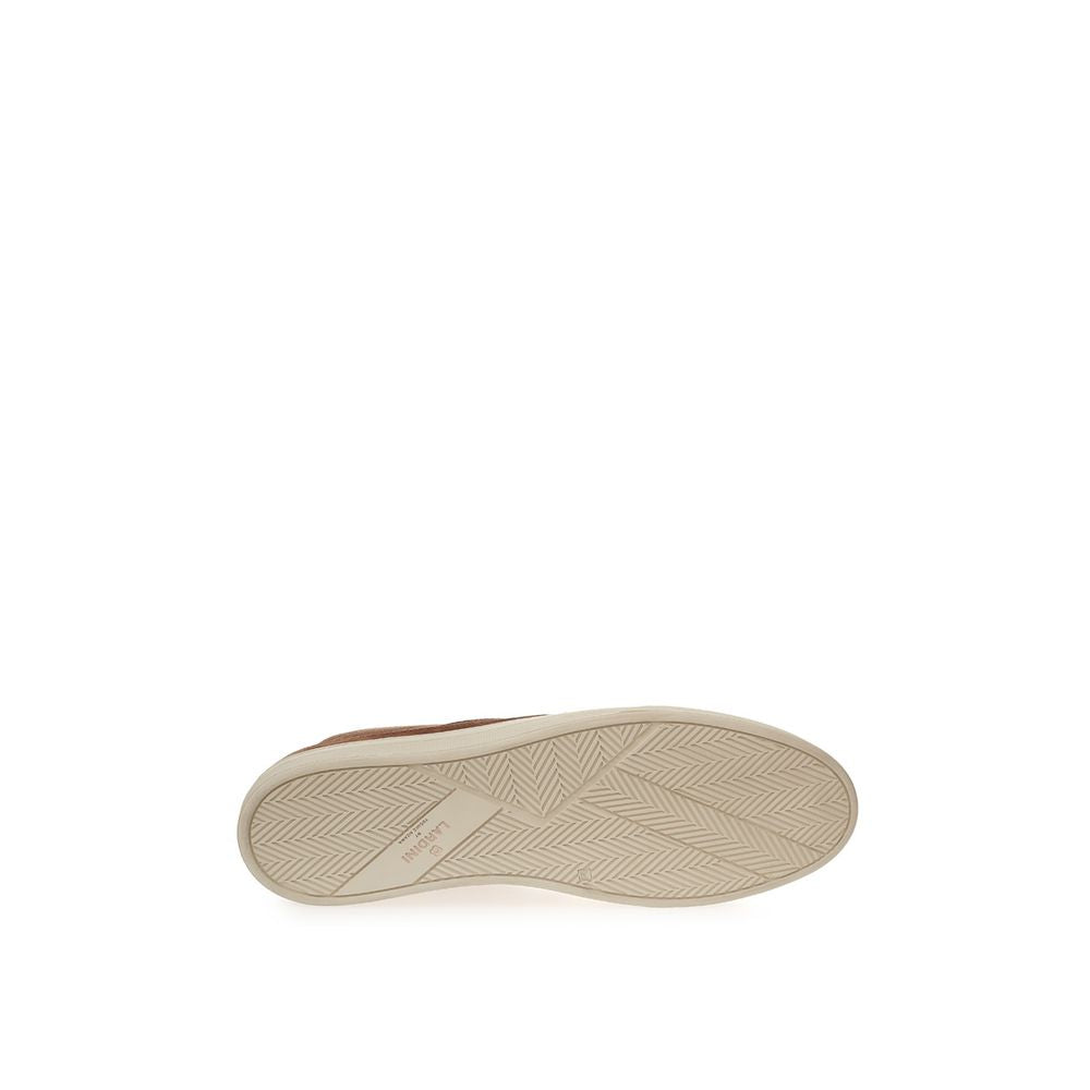 Elegante Wildleder-Sneaker in sattem Braun