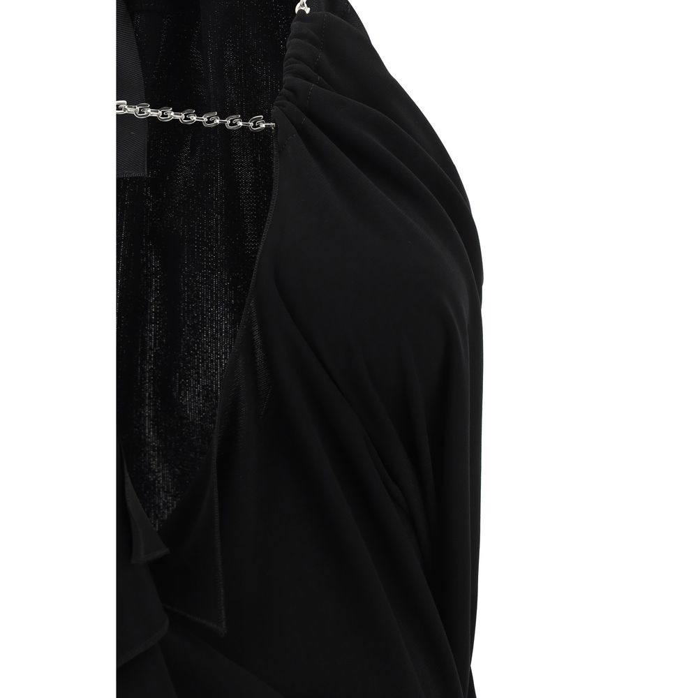 Midikleid mit Neckholder-Ausschnitt