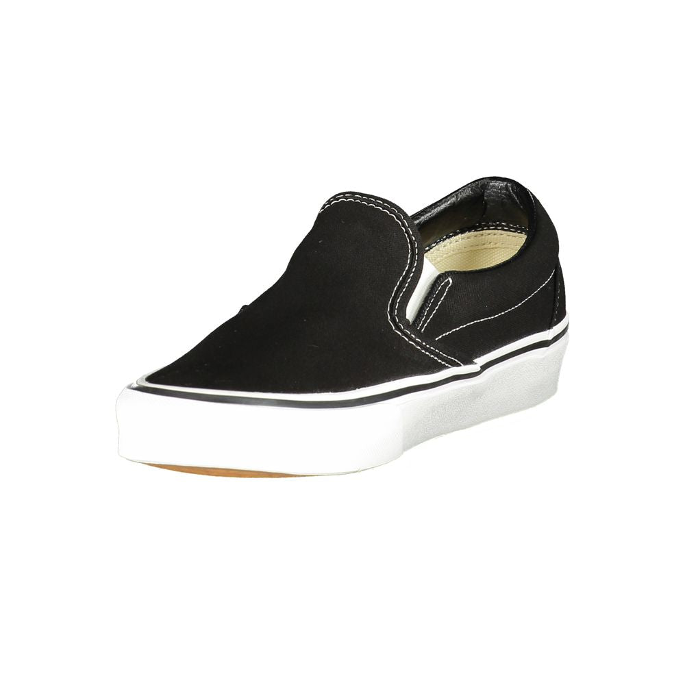 Schwarzer Polyester-Sneaker für Damen