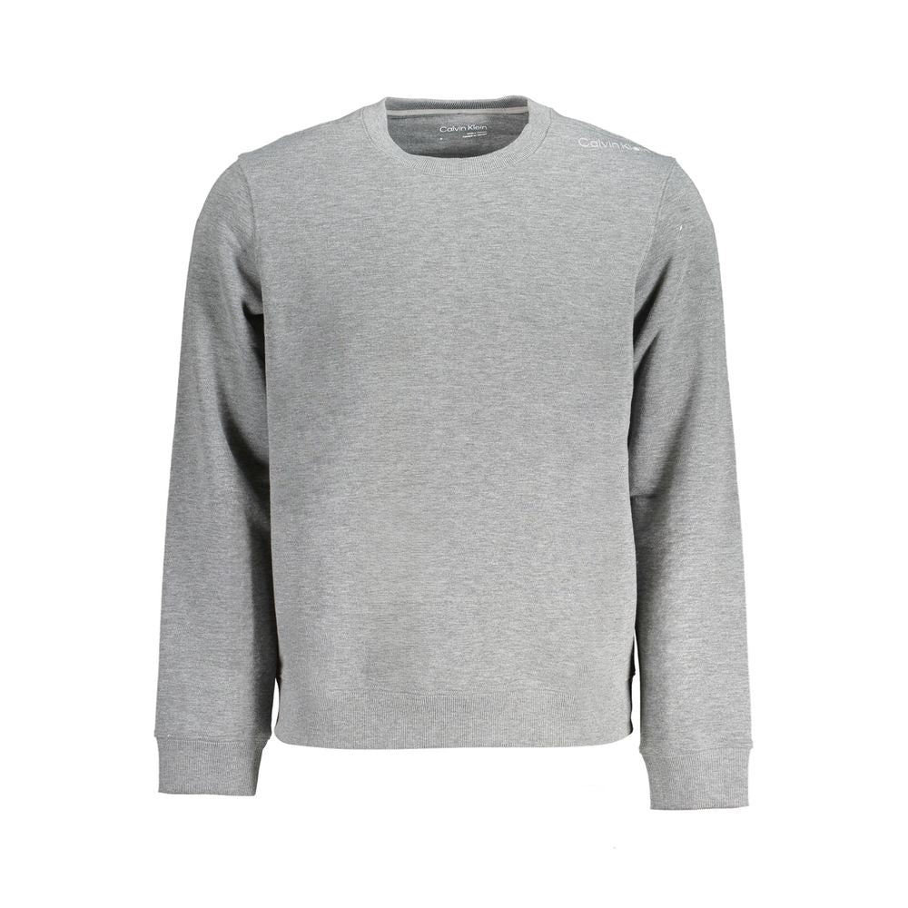Grauer Polyesterpullover