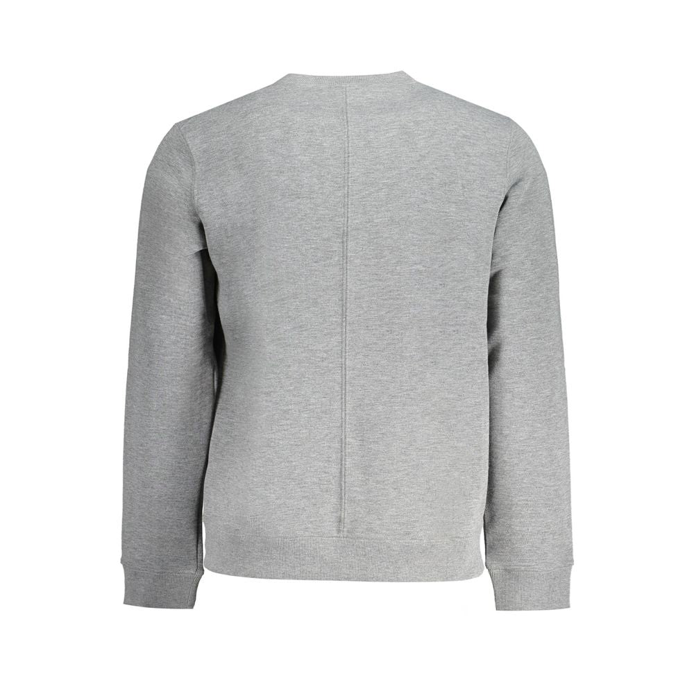 Grauer Polyesterpullover