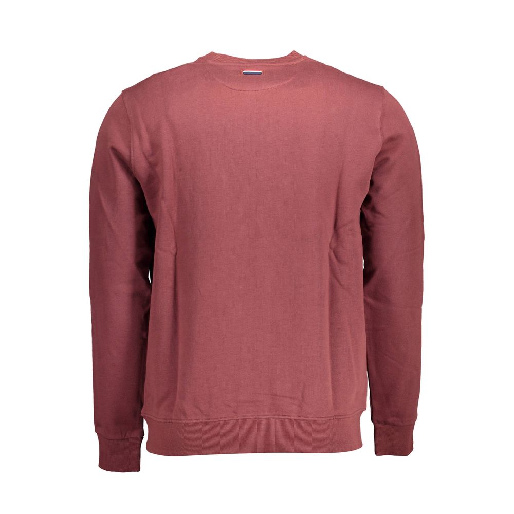 Lila Baumwollpullover für Herren