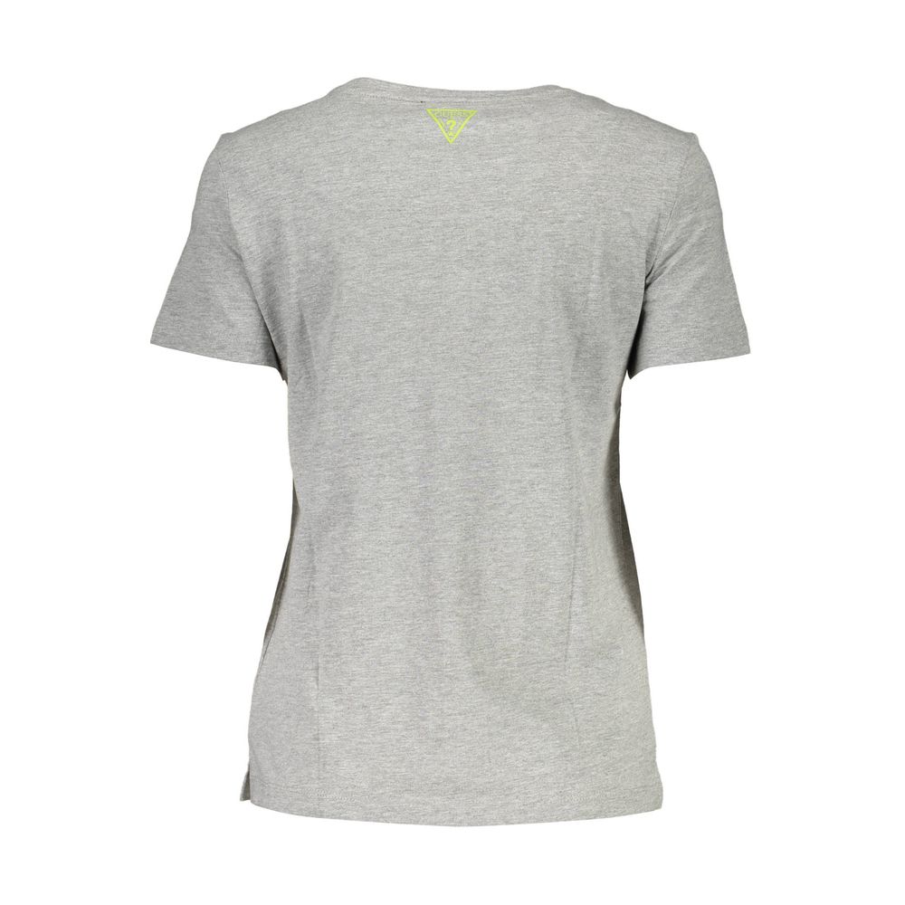 Graues Unisex-T-Shirt aus Baumwolle