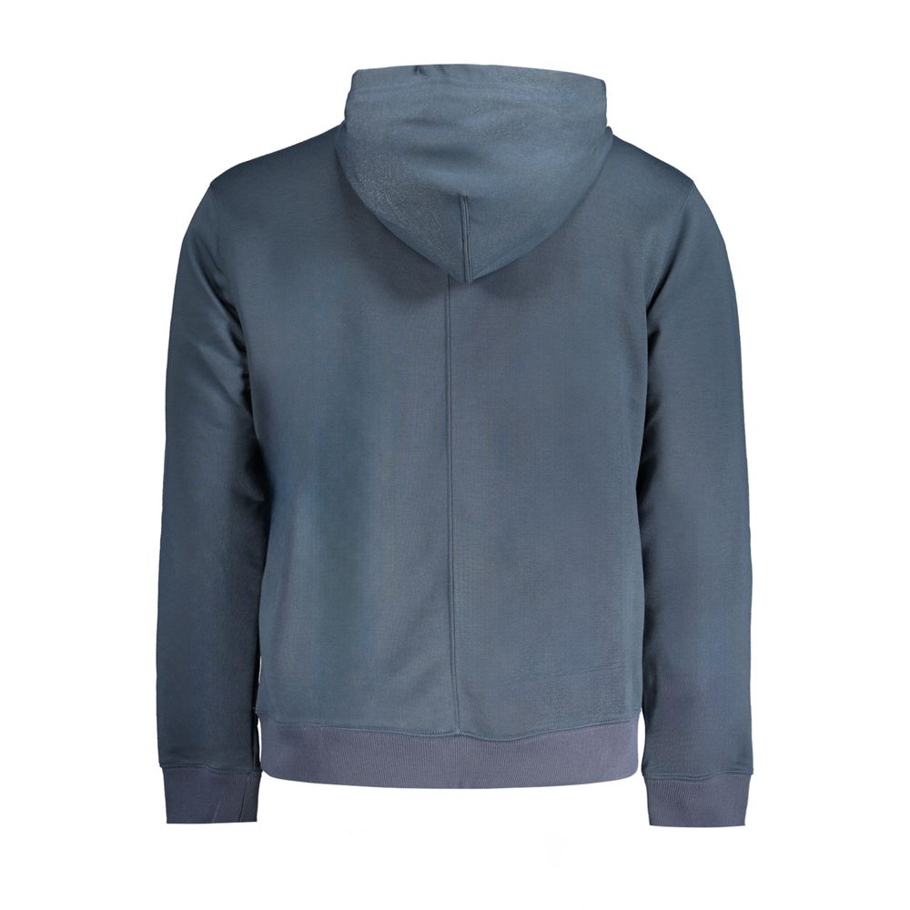 Blauer Polyesterpullover