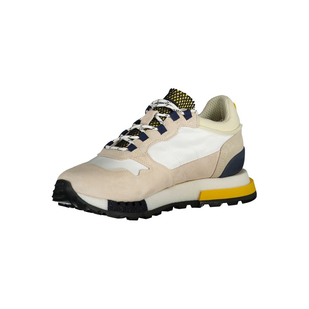 Weiße Leder Herren Sneaker