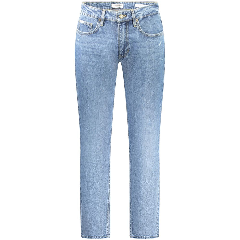 Blaue Baumwolljeans für Herren