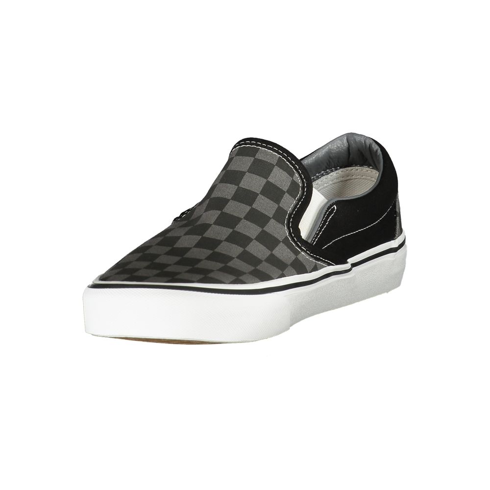 Schwarzer Polyester-Herren-Sneaker