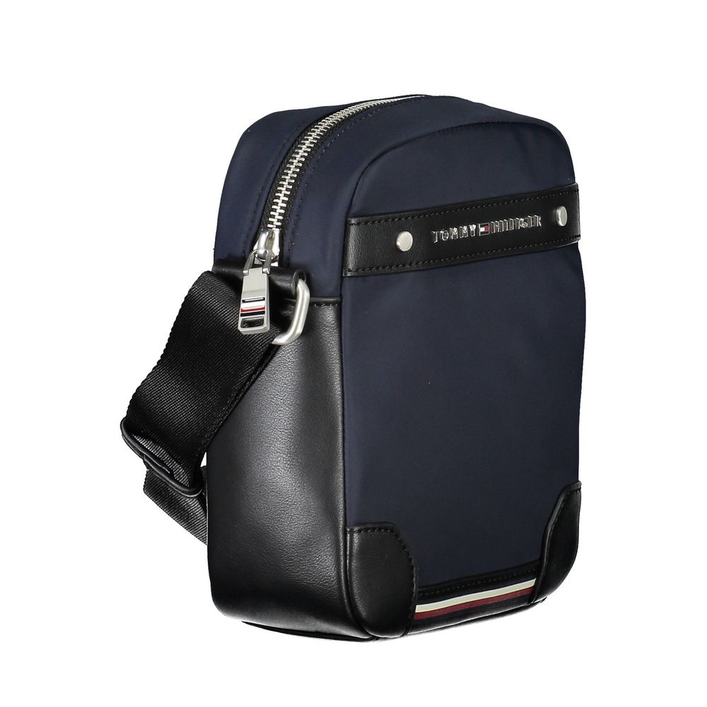 Blaue Polyester Herren Umhängetasche