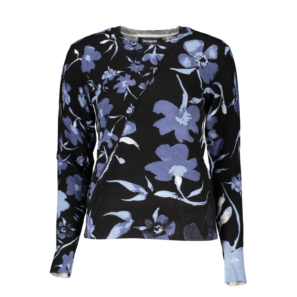 Schicker Pullover mit kontrastierendem Rundhalsausschnitt